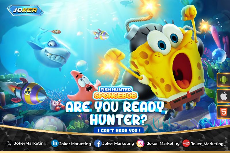 Fish Hunter Spongebob: Petualangan Bawah Laut yang Gokil Abis dari Joker Gaming di INIBET